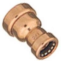 Qtite Push Connect Coupling, 3/4"