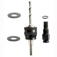 hole saw mandrel, 3/8in.