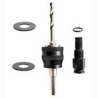 hole saw mandrel, 3/8in.