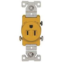 4170197 - 15A 125V 3WIRE IVRY SGL RECPT