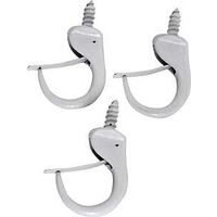 Safety Hooks White, 1 1/4in.