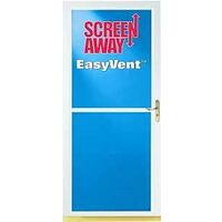 Full View Screen Door, White