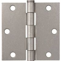 Galvanized Square Utility Hinge, 3 1/2in. x 3 1/2in.