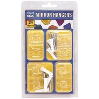 frameless mirror clip kit, 24 pc