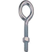 Stainless Steel Eye Bolt with Nuts, 1/4in. x 3in.