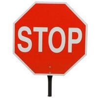 Stop & Slow Paddle, 18"