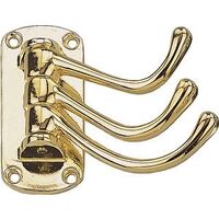 Coat & Hat Hook, Brass