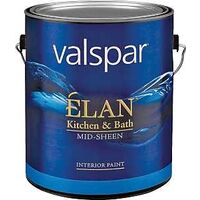valspar latex mid-sheen clear base, 1 gal