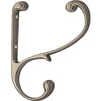 Coat & Hat Hook, Nickel
