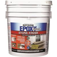 epoxy shield stone finish, 4 gal greystone
