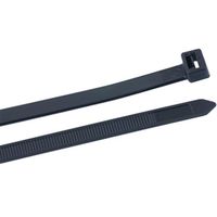 uv protected black cable ties, 24in.      