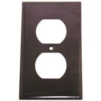 4245387 - 1G STD BRWN DUPLEX RECPT PLATE