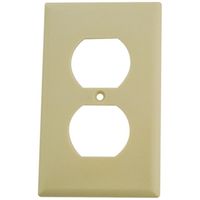 4248134 - 1G STD IVRY DUPLEX RECPT PLATE