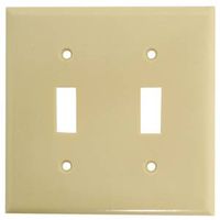 4248720-2G STD IVORY TOGGLE PLATE