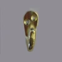 brass single prong hook