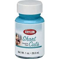 Krylon Short Cuts Brush On Paint, 1 oz Bonnet Blue