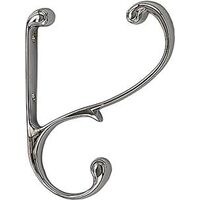 Coat & Hat Hook, Chrome