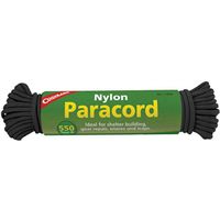 PARACORD 50FT BLACK           