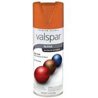 enamel gloss spray paint, orange