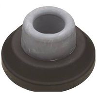 concave wall door stop, bronze