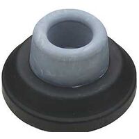 concave wall door stop, bronze