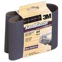 sandblaster 4in. x 24in. purple belts, 80 grit