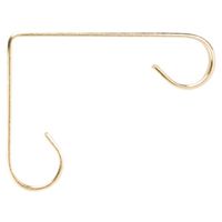 4295473 - 4IN BRS SCROLL PLANT BRACKET