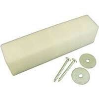 utility tub faucet block, white