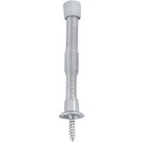 Spring Door Stop, White