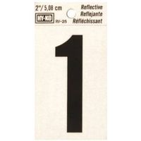 reflective vinyl number, #1