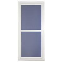 Larson 14604032 Full View Storm Door, 36 in W x 81 in H, Glass, White