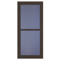 Larson 14604042 Full View Storm Door, 36 in W x 81 in H, Glass, Brown