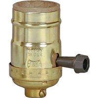 4352472 - 3WY TURNKNOB MTL LAMPHOLDER