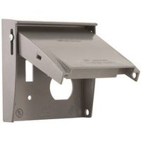 4352886 - WP 2G GRY 1TOG/1DUPLEX COVER