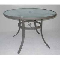TABLE PATIO ROUND STEEL       
