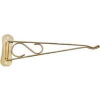 Swivel Plant Bracket, 10in. Brass