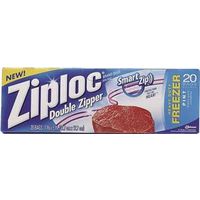 SC Johnson 00399 Ziploc Food Freezer Bags