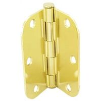 door hinge 4in. satin 5/8in. radius