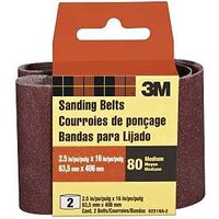 Sanding Belt, 2 1/2in. x 16in. Medium