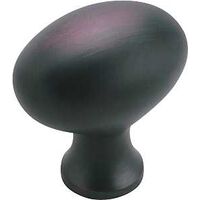 Large Oval Knob, Oil Rubbed Bronze