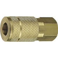 tru-flate female air coupler, 1/4in.
