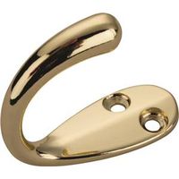 4423505 - SINGLE ROBE HOOK POLISH BRASS