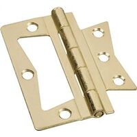 Non Mortise Utility Door Hinge, 3in. Steel