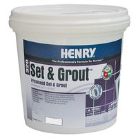 henry premixed grout & thin set, 1 qt