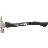 dead on curved handle claw hammer, 24 oz 19in.