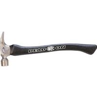 dead on curved handle claw hammer, 24 oz 19in.