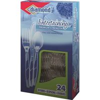 4443248 - FULL SIZE CUTLERY COMBO 24CT