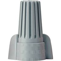 winged wire connectors, 50 pk gray
