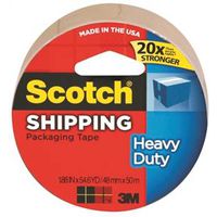 4465894 - 2"X55YD TAN PACKING TAPE