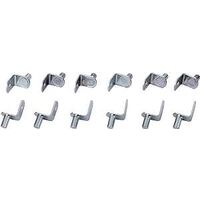 Shelf Support, 1 1/4" Zinc 12 Pk